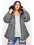 yours-yours-new-balloon-sleeve-fashion-parka-greyfront