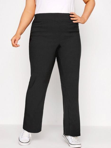 yours-stretch-waist-trouser-black