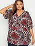  image of yours-grown-on-sleeve-top-with-pleat-front--nbspwhite-red-paisley