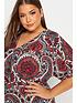  image of yours-grown-on-sleeve-top-with-pleat-front--nbspwhite-red-paisley