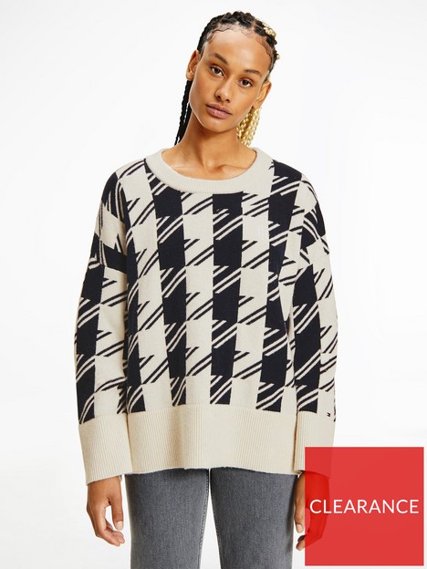 tommy-hilfiger-houndstooth-relaxed-wool-blend-jumper-white