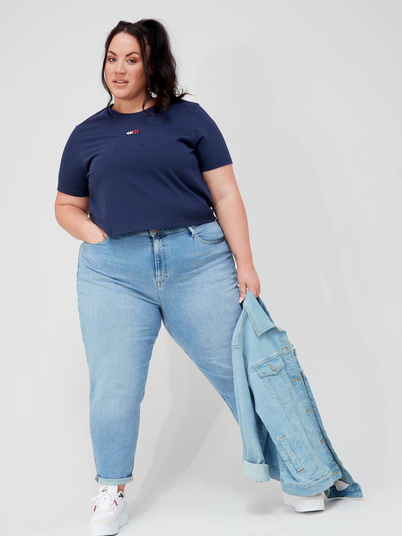 tommy hilfiger women's jeans plus size