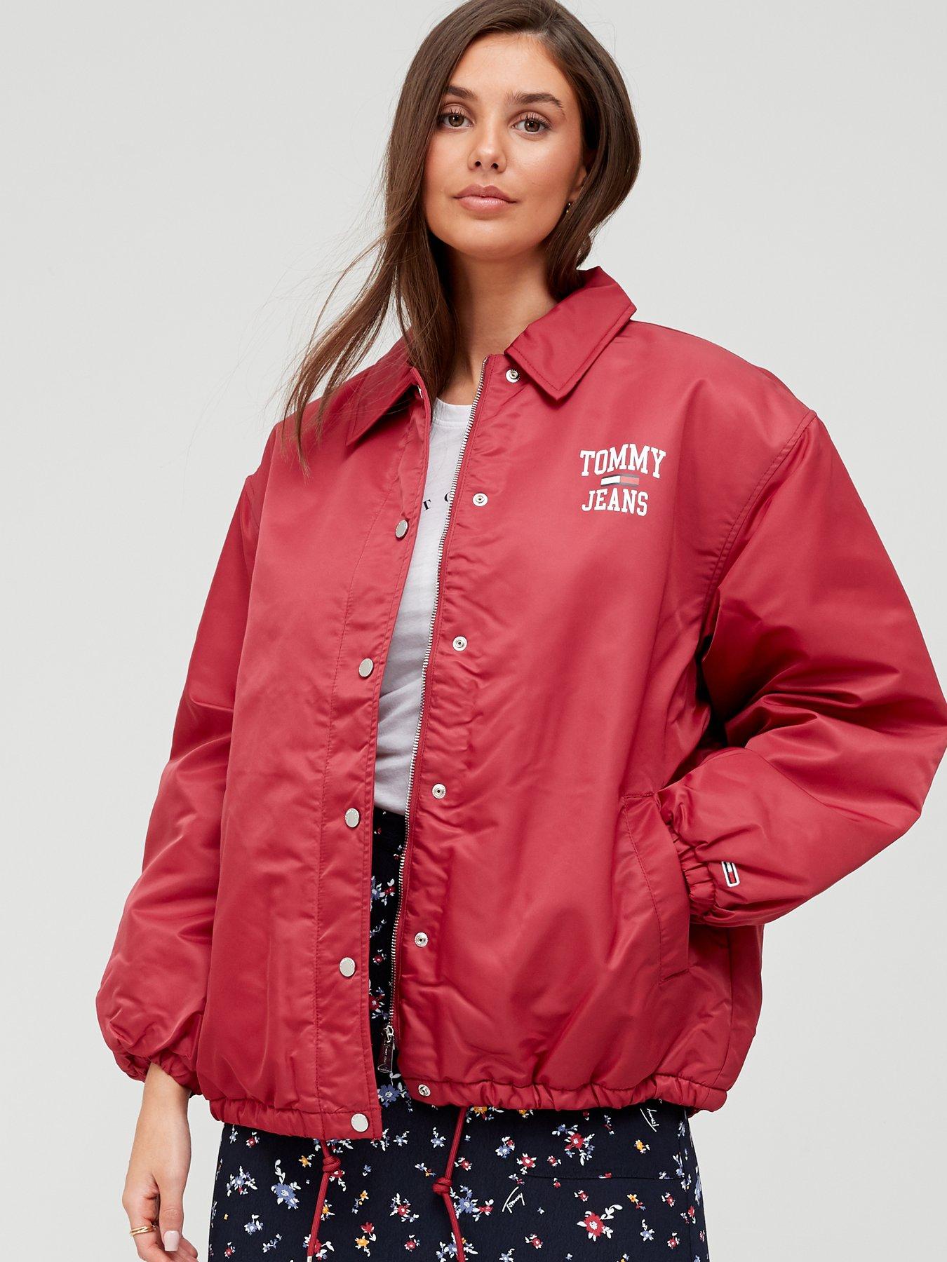 tommy jeans coach jacket