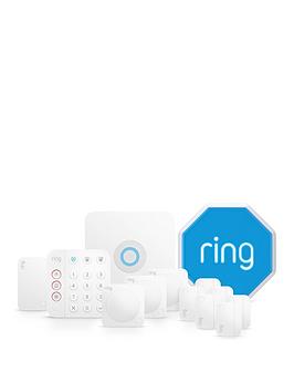 Product photograph of Ring Alarm 13-piece Siren Kit from very.co.uk