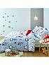 catherine-lansfield-christmas-gnomes-brushed-cotton-duvet-cover-setdetail