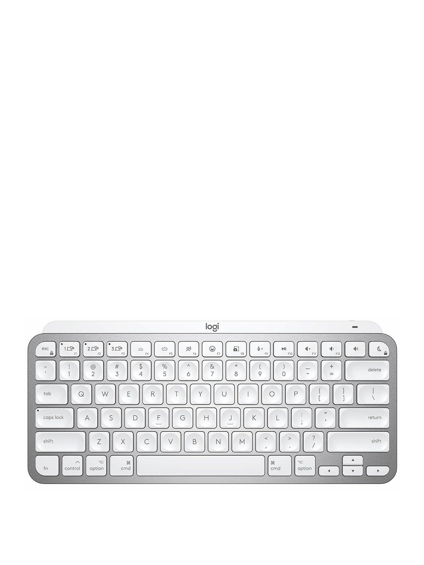 undefined MX Keys Mini For Mac Minimalist Wireless Illuminated Keyboard - PALE GREY
