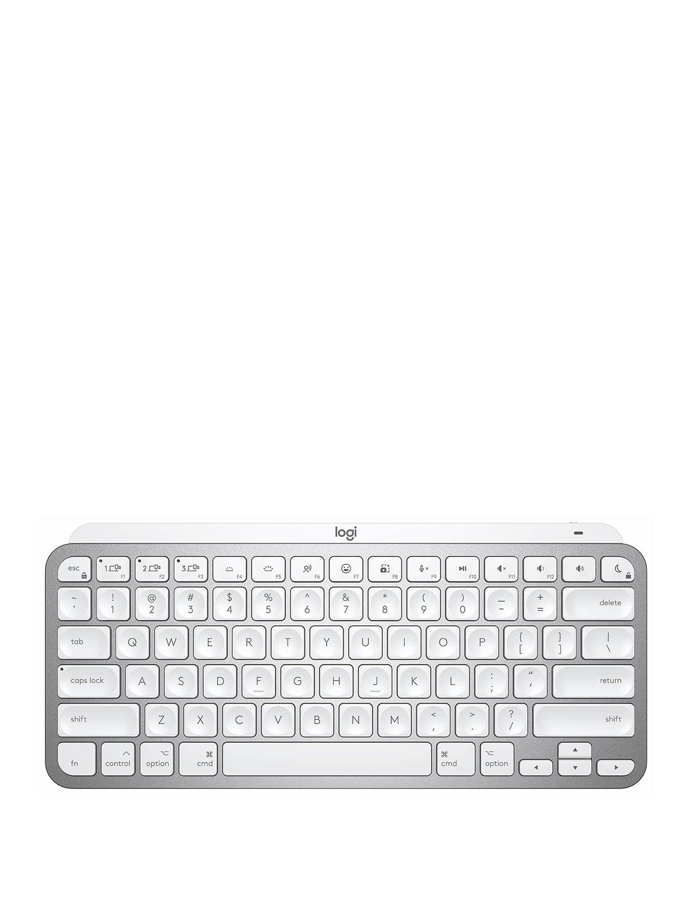 Logitech MX Keys Mini Wireless Keyboard (Pale Gray)