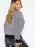  image of in-the-style-jac-jossa-black-wavey-slouchy-knitted-jumper