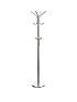  image of premier-housewares-coat-stand-with-chrome-finish