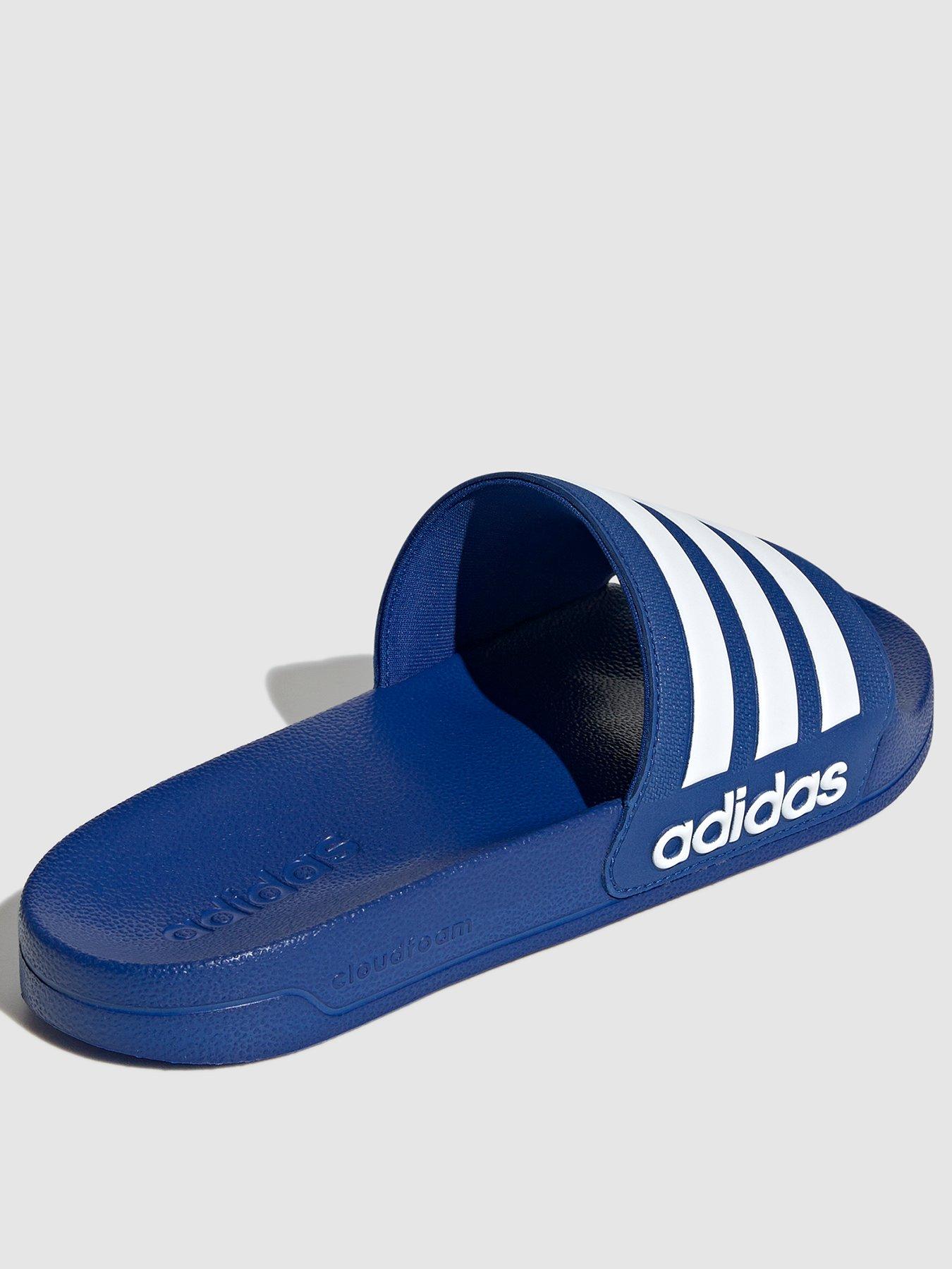 Mens best sale blue slides