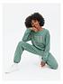 new-look-set-good-vibes-positive-energy-sweat-greennbspfront
