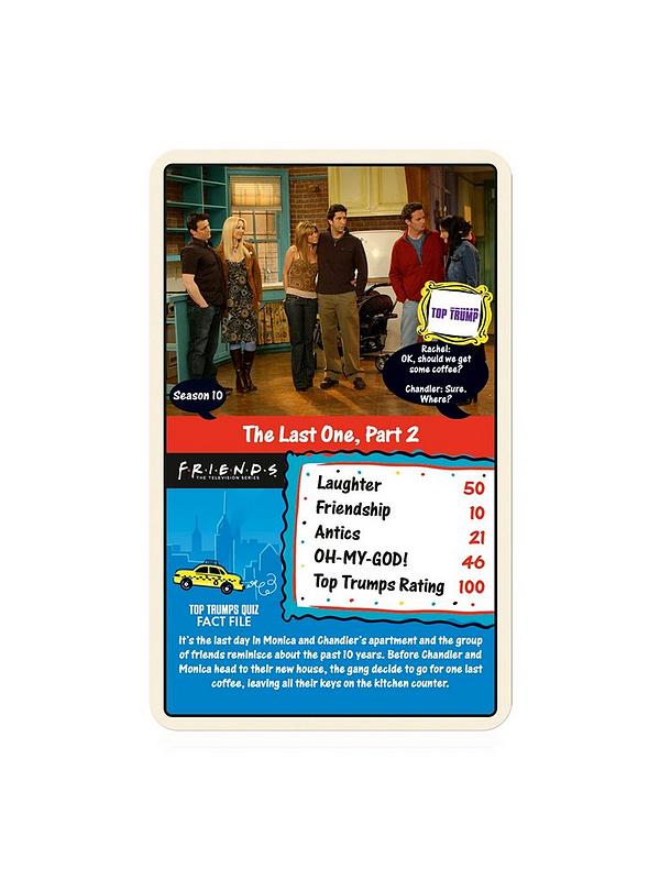 Image 5 of 5 of Top Trumps Friends Top Trumps Card Game