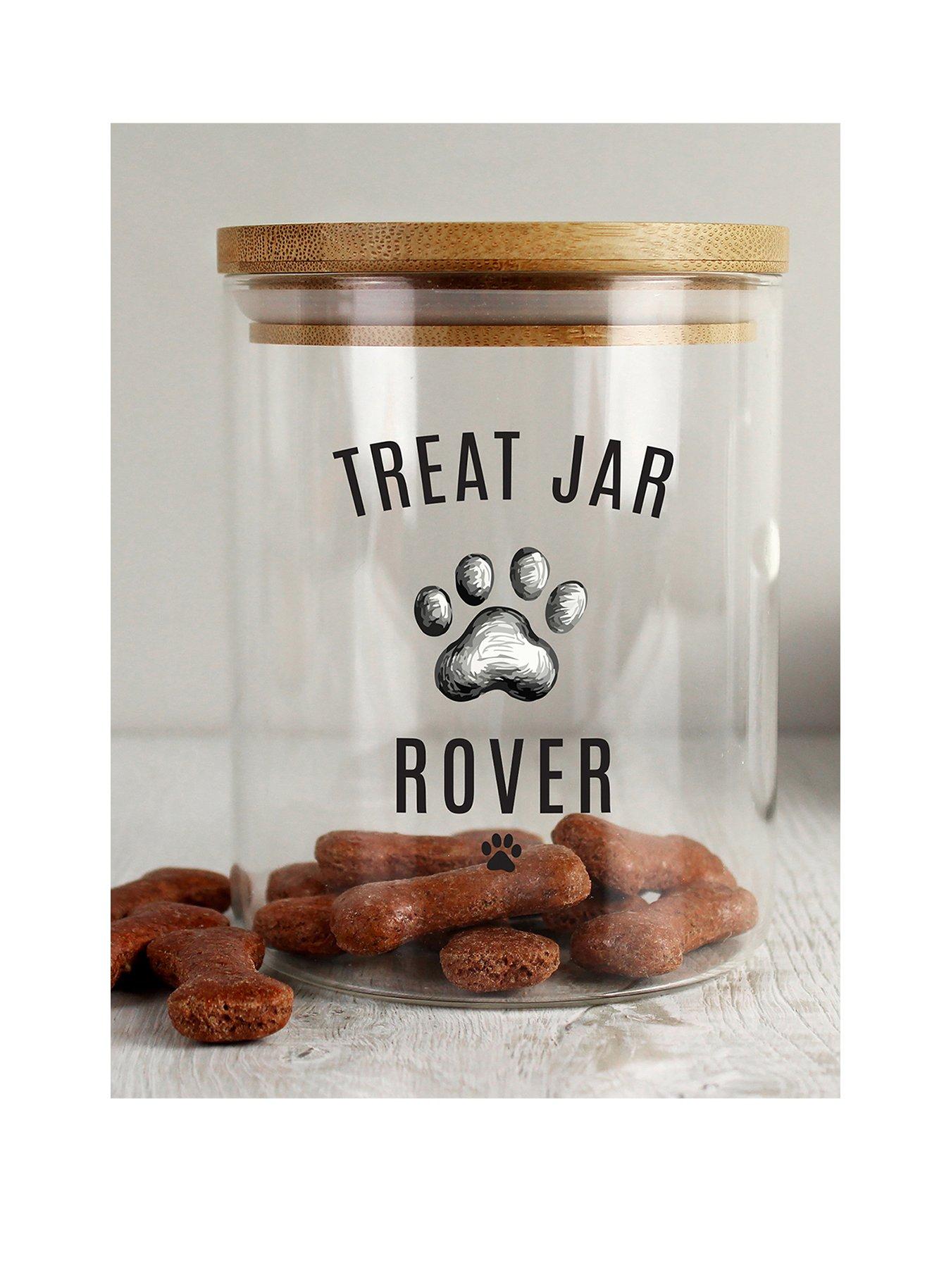 Personalised shop treat jar