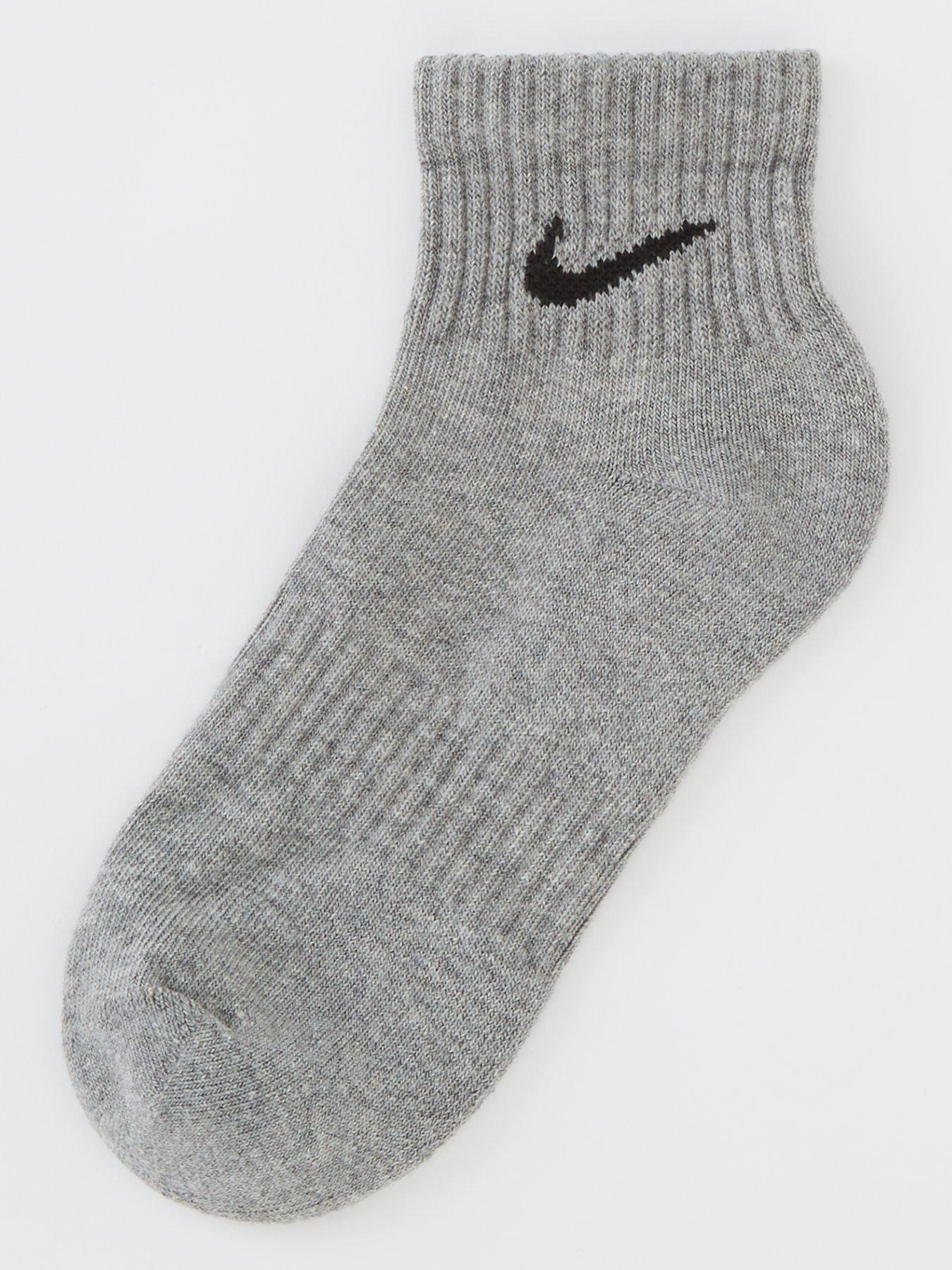 Gray nike hot sale ankle socks