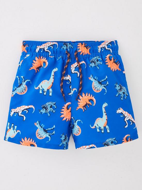 back image of v-by-very-boys-recycled-polyesternbspdino-swim-shorts-2-pack-multinbsp