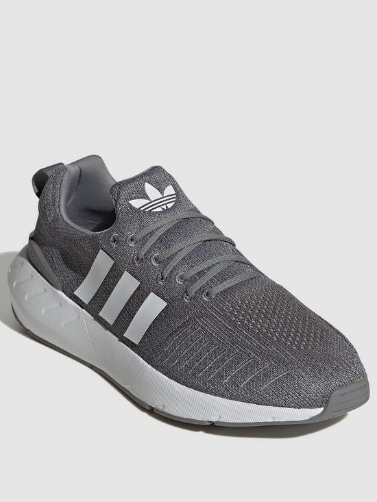 front image of adidas-originals-swift-run-22-grey