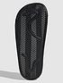  image of adidas-sportswear-unisex-adilette-clog-blackwhite