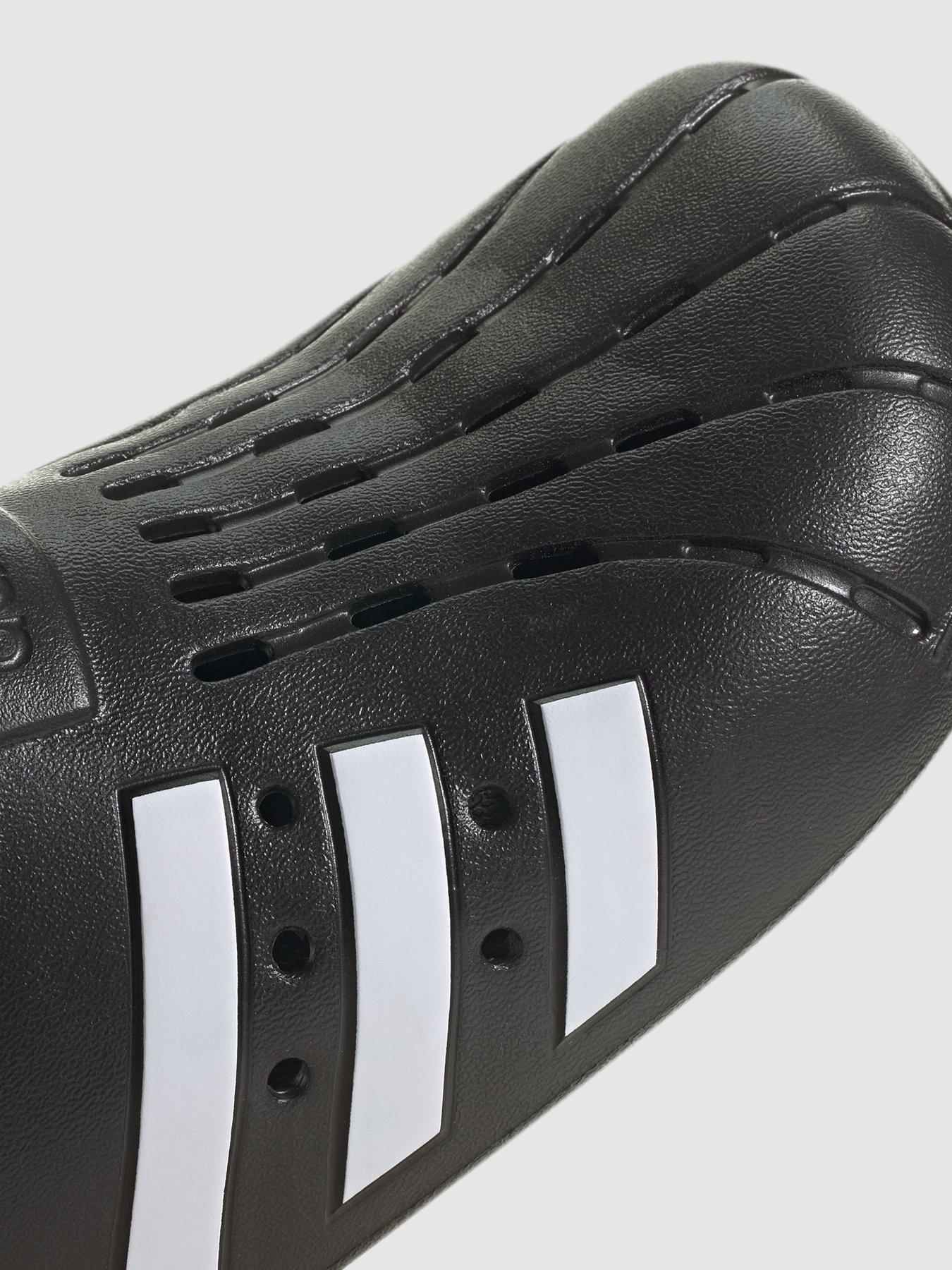 Image 6 of 6 of adidas Sportswear Unisex Adilette Clog - Black/White