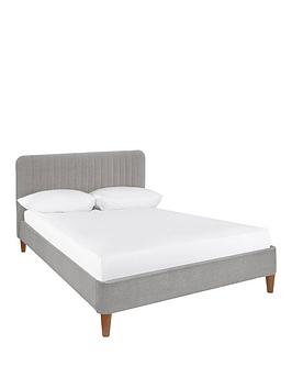 Product photograph of Very Home Brook Fabric Bed Frame With Mattress Options Buy And Save - Bed Frame With Memory Mattress from very.co.uk