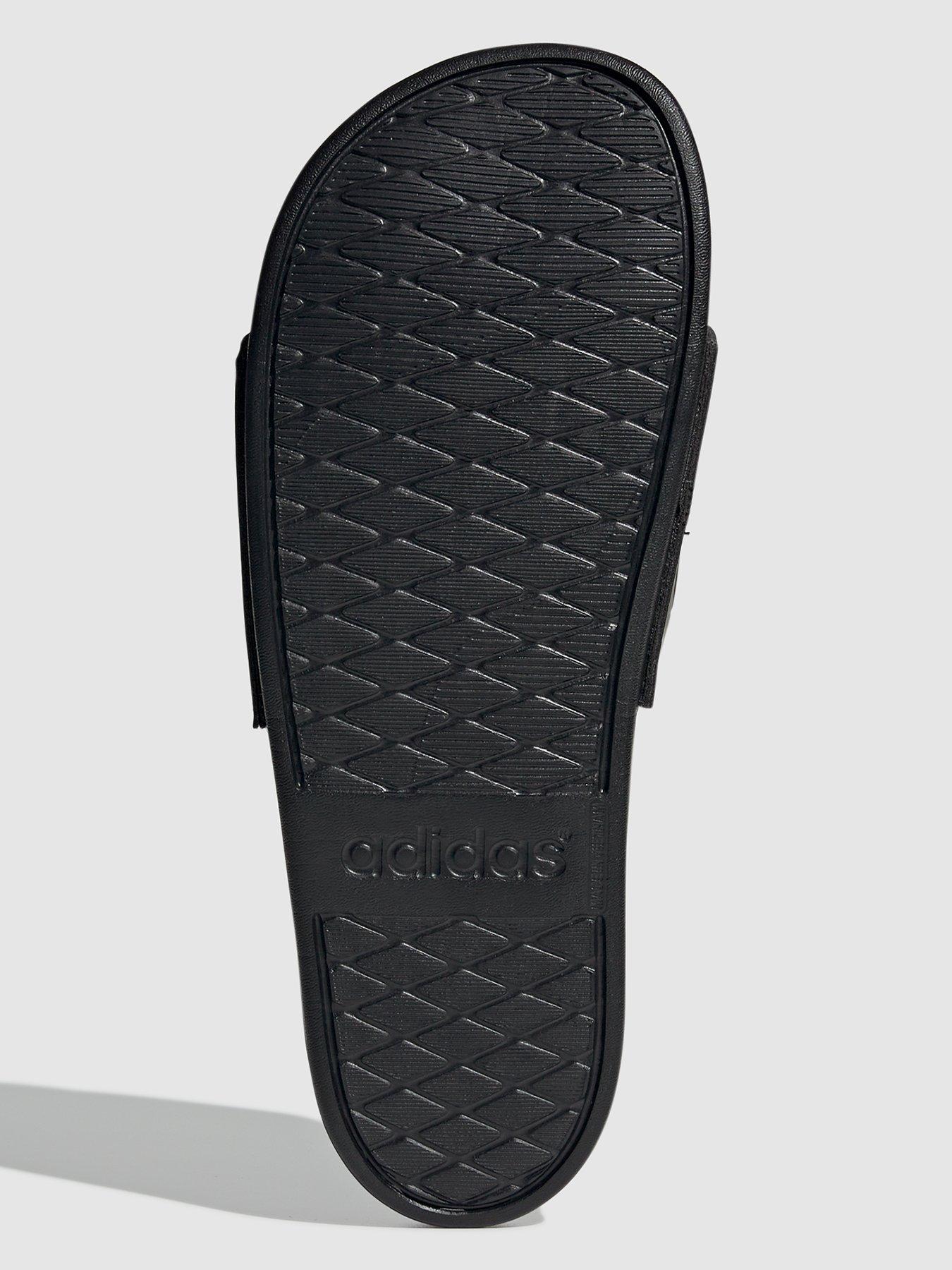 Image 5 of 7 of adidas Mens Adilette Comfort Sliders - Black