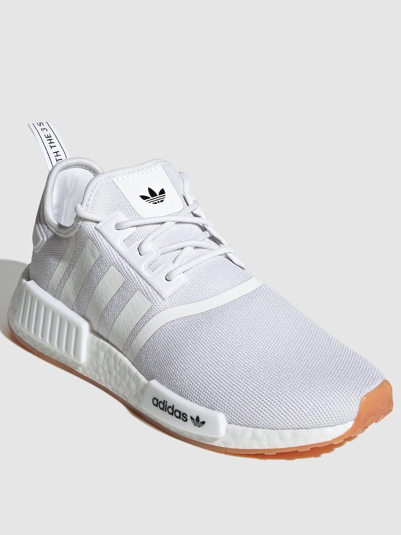 NMD R1 Trainers White Gum