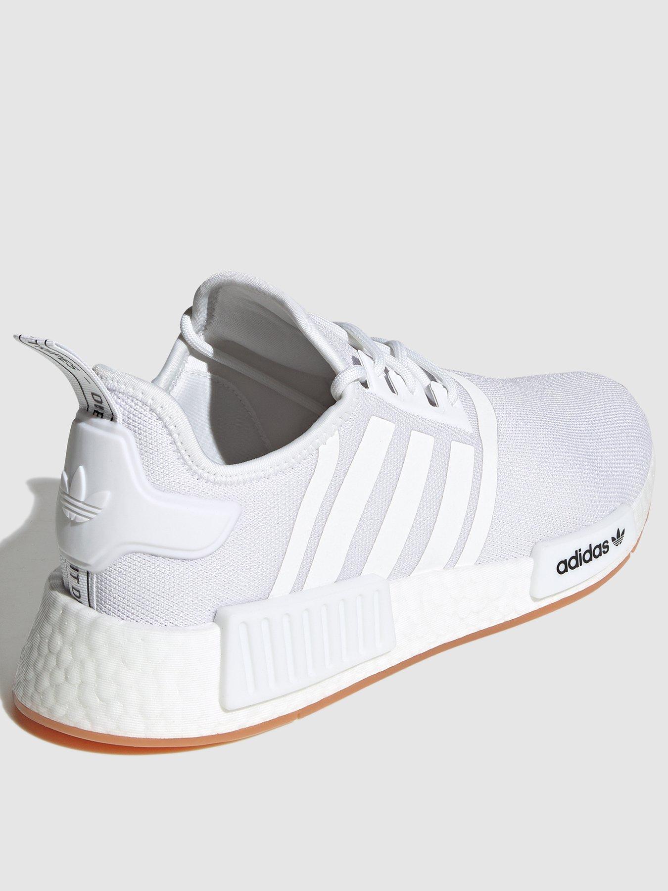 adidas Originals NMD R1 Trainers White Gum Very