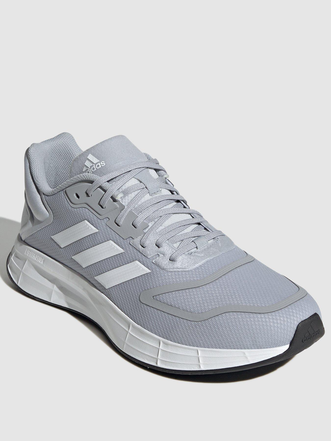 men gray adidas shoes