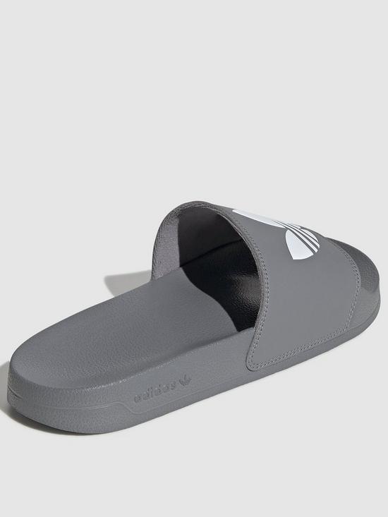 stillFront image of adidas-originals-unisex-adilette-lite-sliders-greywhite