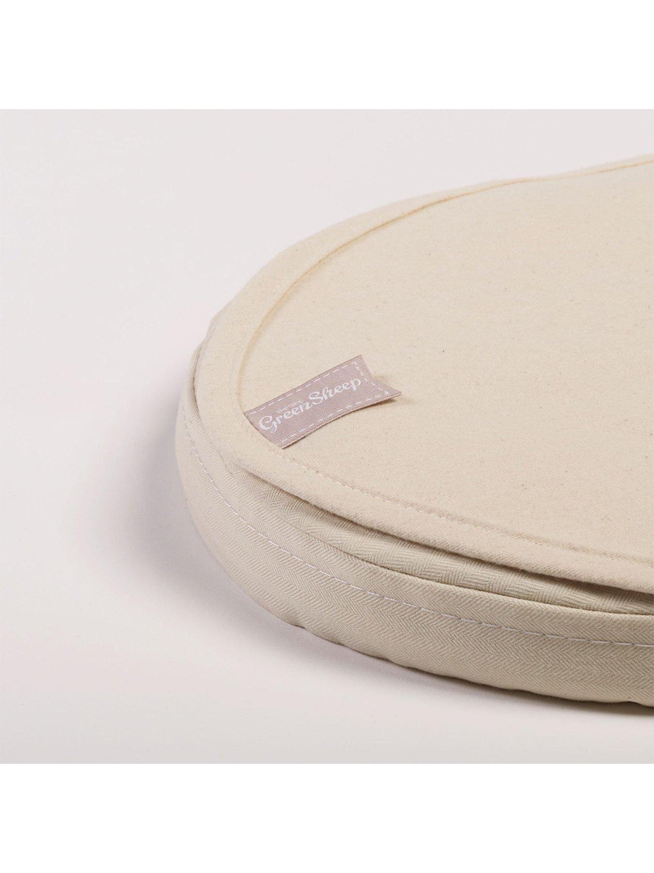 The Little Green Sheep Organic Moses Basket Mattress Protector