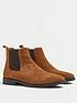 river-island-suede-chelsea-boot-brownfront