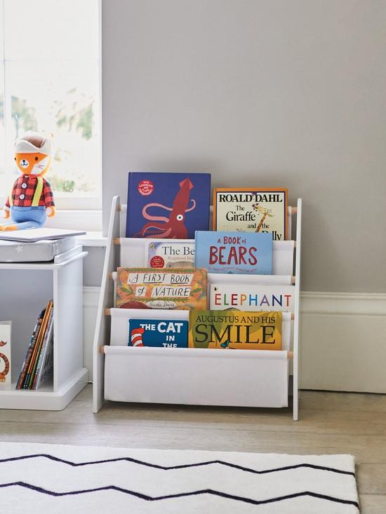 stillFront image of great-little-trading-co-sling-bookcase-white