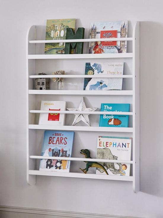 stillFront image of great-little-trading-co-greenaway-bookcase-white