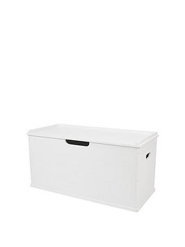 Great Little Trading Co. Large Classic Toy Box Seat, White