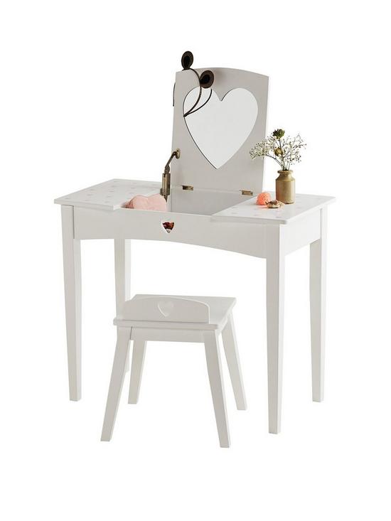 front image of great-little-trading-co-sweetheart-dressing-table-amp-stool-white-with-pink-hearts