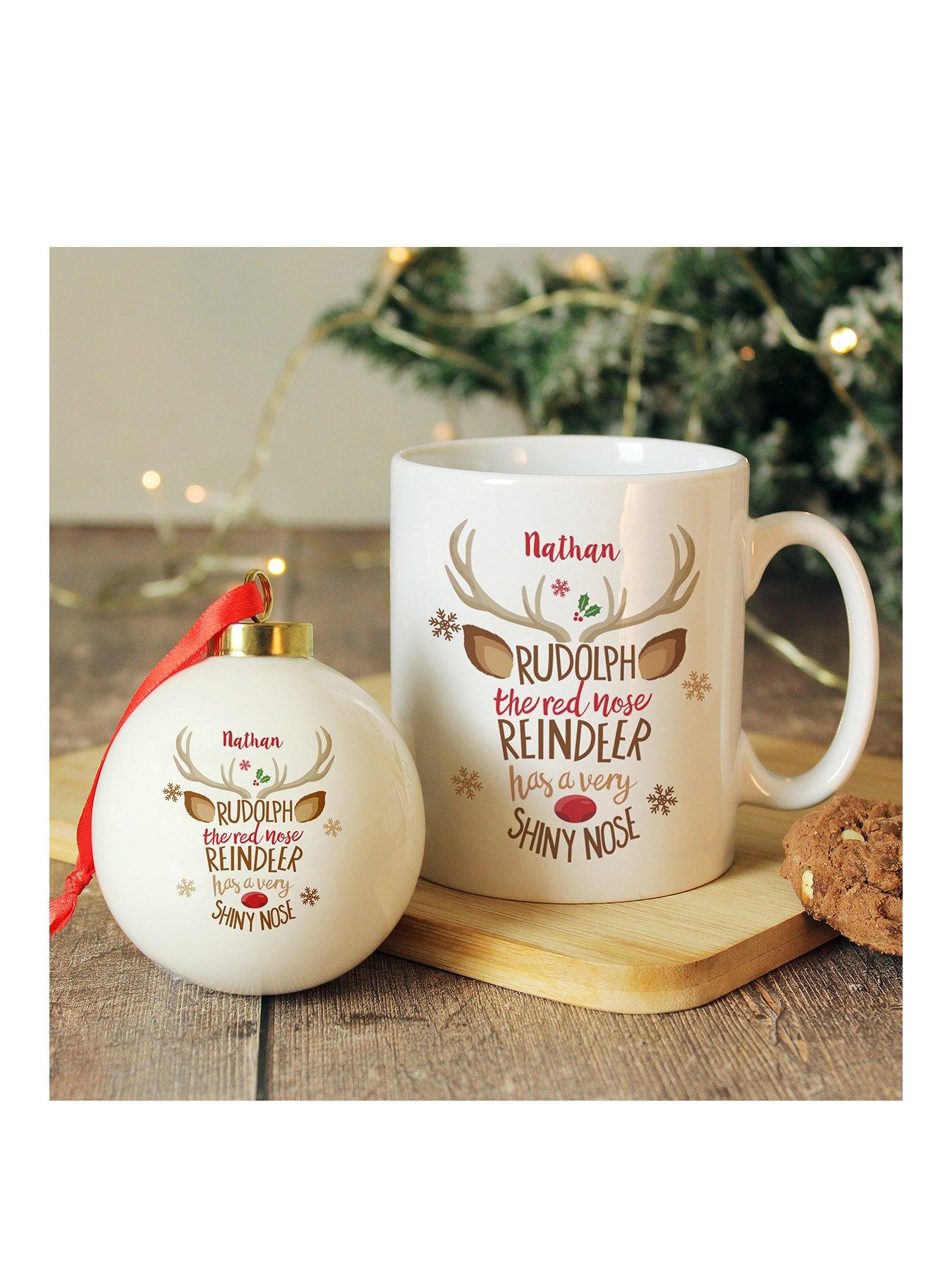 The Personalised Memento Company Rudolph the Red-Nosed Reindeer