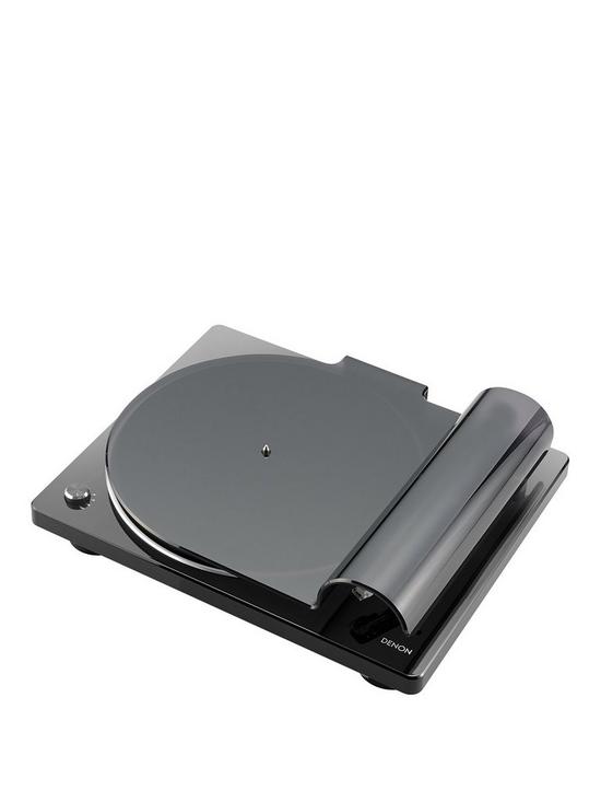stillFront image of denon-dp-400-belt-drive-turntable-black