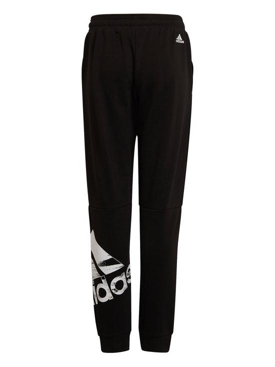 back image of adidas-juniornbsplogo-pants-black