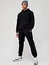  image of adidas-originals-trefoil-linear-label-sweat-pants-black