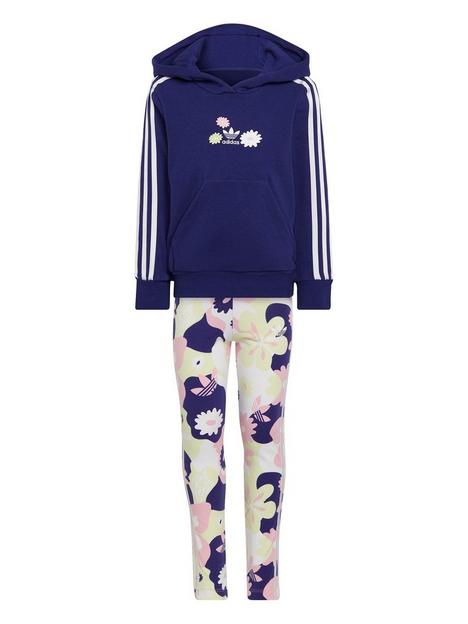 adidas-originals-kids-girls-floral-hood-legging-set