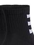  image of adidas-3-stripe-3-pack-crew-socks-black