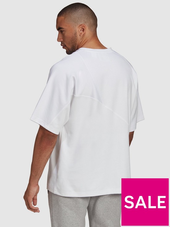 stillFront image of adidas-originals-half-trefoil-t-shirt-white