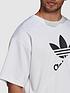  image of adidas-originals-half-trefoil-t-shirt-white
