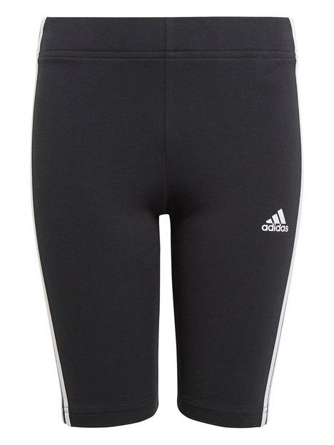 adidas-older-girls-cycling-shorts-blackwhite