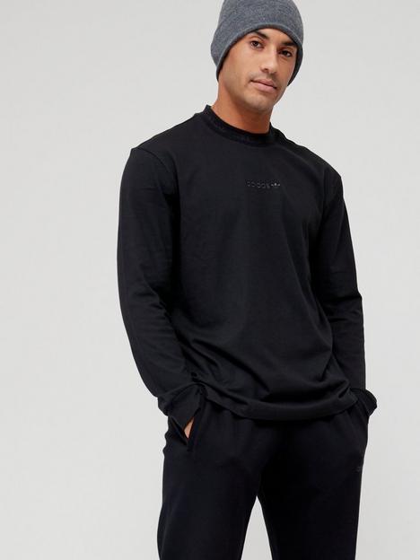 adidas-originals-trefoil-linear-label-long-sleeve-t-shirt-black