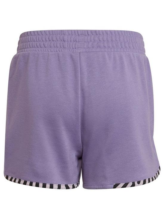 back image of adidas-older-girls-power-shorts
