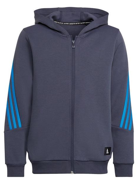 adidas-boys-future-icons-3-stripe-full-zip-hoodie-navyblue