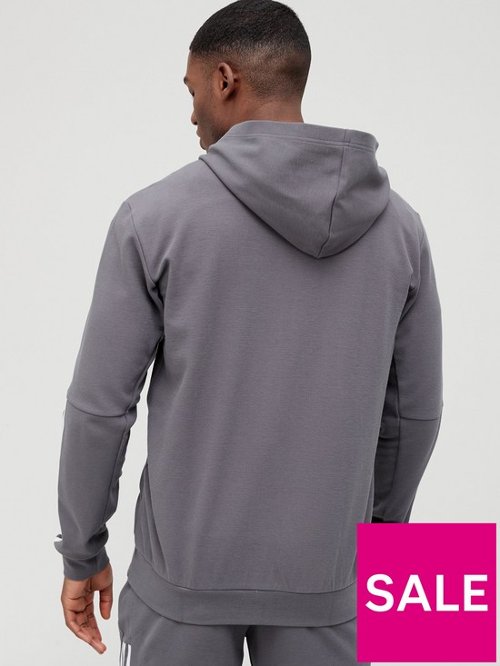 stillFront image of adidas-designed-2-movenbspmotion-full-zip-hoodie-grey