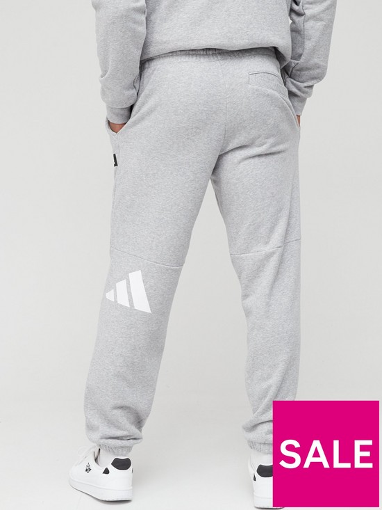 stillFront image of adidas-future-icons-pants-medium-grey-heather
