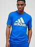  image of adidas-badge-of-sportnbspt-shirt-royal-bluewhite