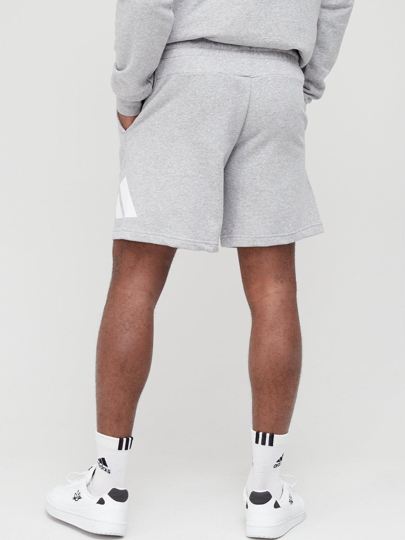  Future Icons 3 Bar Shorts - Medium Grey Heather